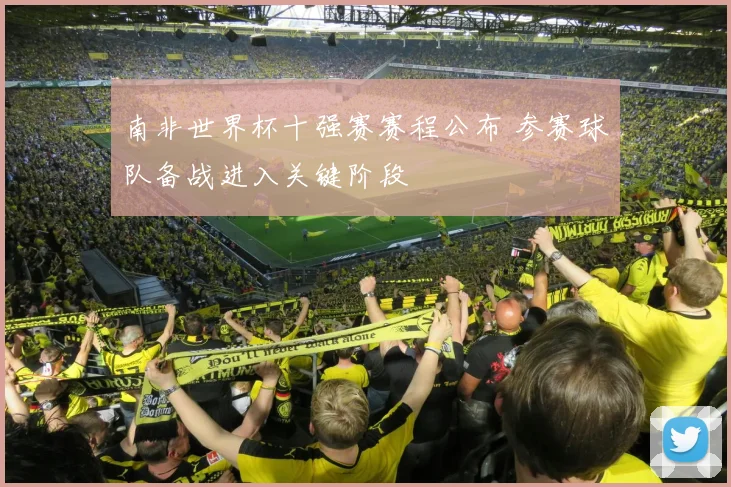 南非世界杯十强赛赛程公布 参赛球队备战进入关键阶段
